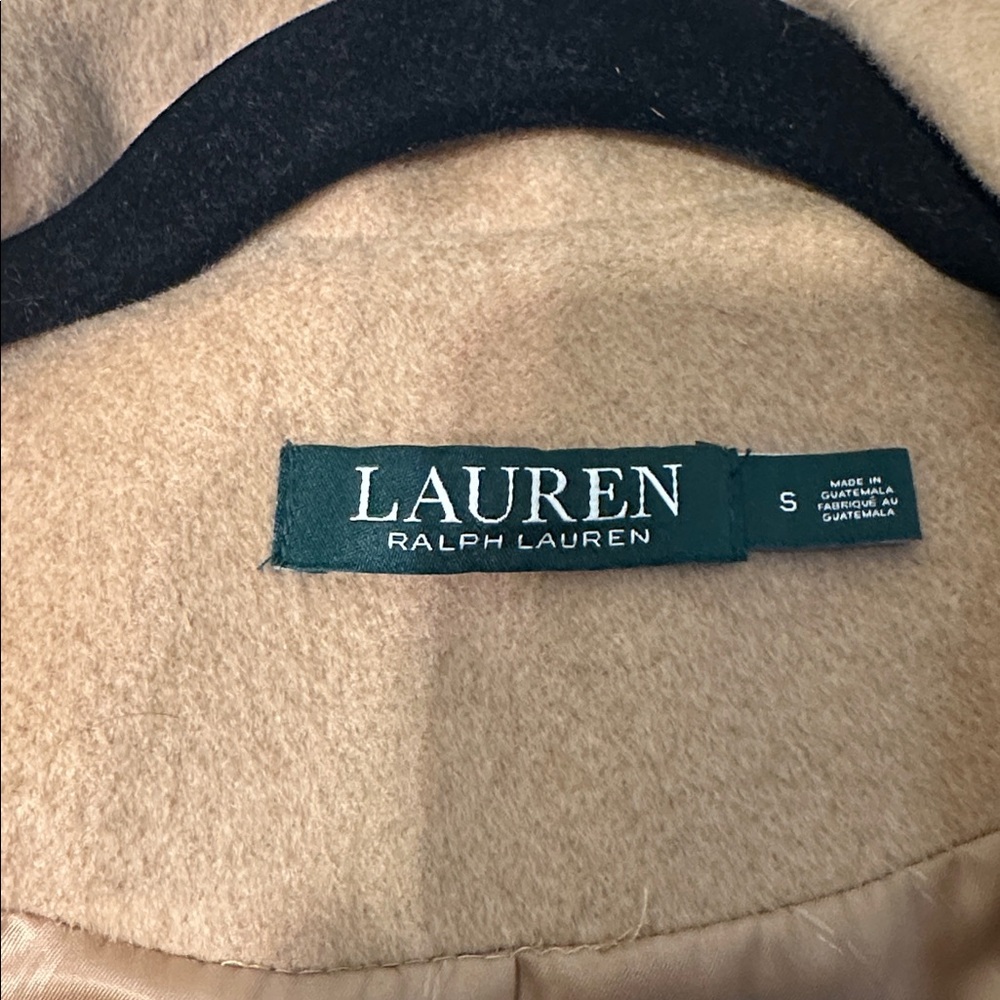 Ralph Lauren Camel Wool Peacoat - Picture 3 of 3